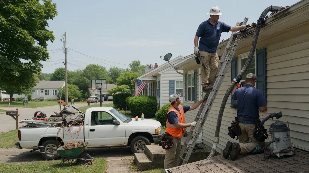 Gutter Installation in Knickerbocker, TX near me